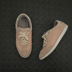 Cole Haan women's Beige Suede Sneakers